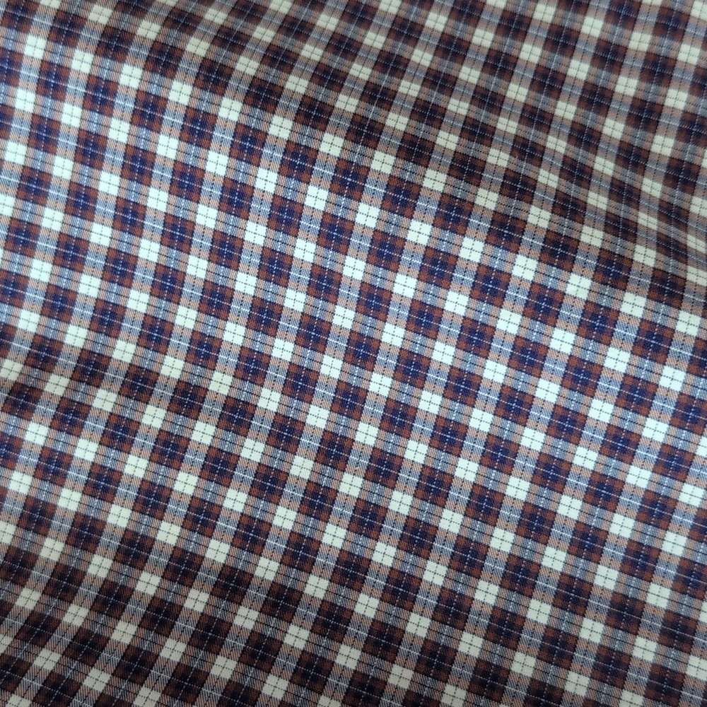 Brunello Cucinelli Mini Checked Basic Sport Fit B… - image 5